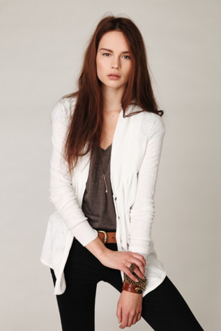 Fine Gauge Long Cardigan