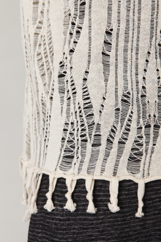 Borderline Fringe Sweater