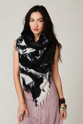 Tie Dye Oversized Scarf