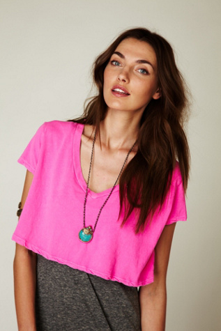 VNeck Crop Top