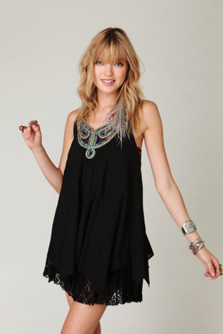 Rainforest Embroidered Dress