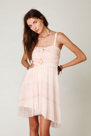 Free People - Watercolor Tube Dress :  free people watercolor tube dress day free people dresses