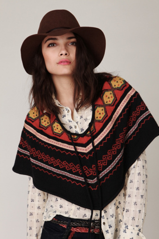 Fairisle Poncho