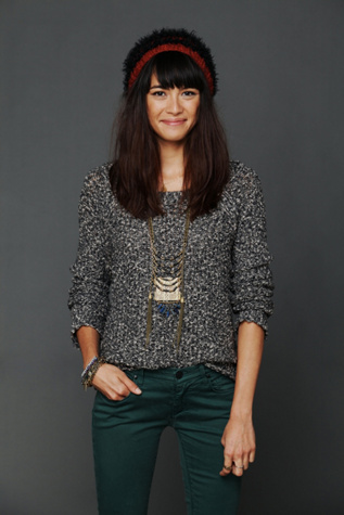 Marled Yarn Pullover