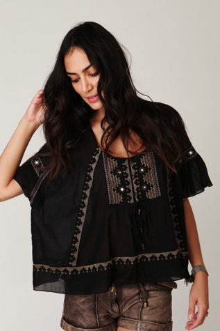 Trapeze Boho Top