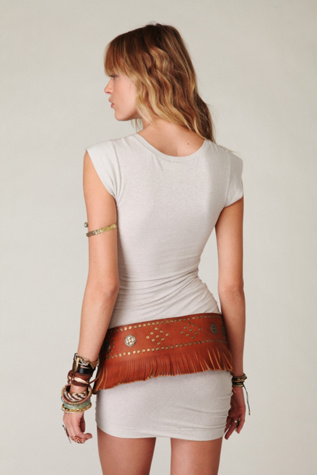 Skirted Fringe Belt