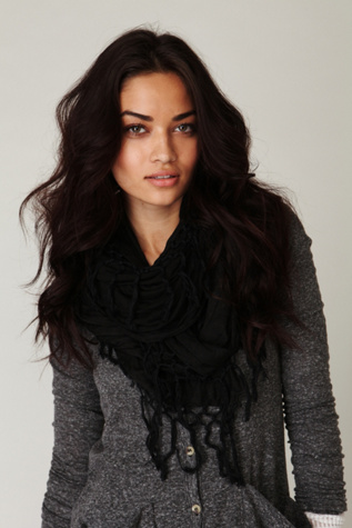 Crinkle Fringe Scarf