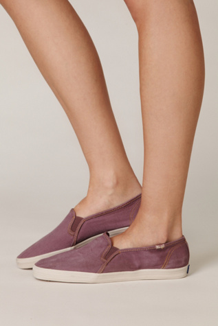 Worn In Slip-On Keds at Free People Clothing Boutique :  slip on slipons shoes keds