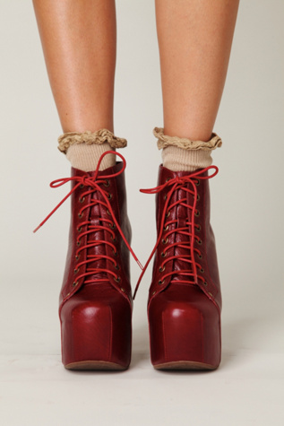 Burgundy Leather