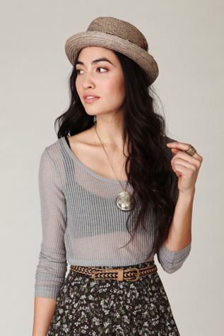 Cropped Rib Top