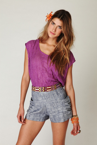Julie Linen Short