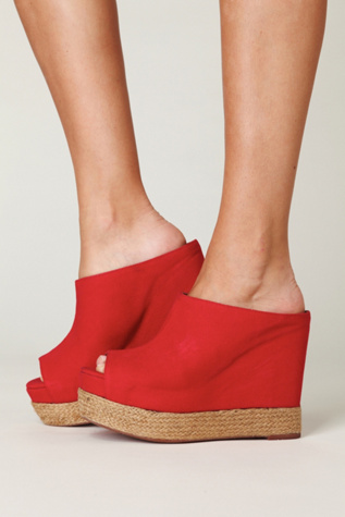 Amanda Mule Wedge