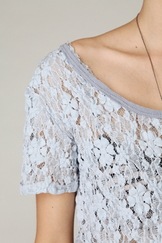 Lacey Boxy Crop Tee