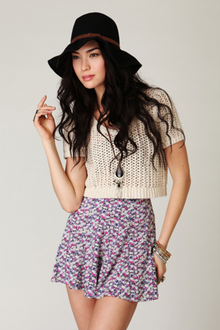 High Waisted Skort
