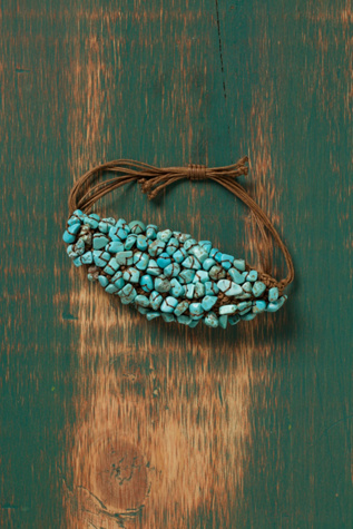 Turquoise Cluster Cuff