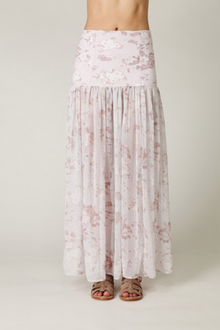 Morning Glory Chiffon Skirt