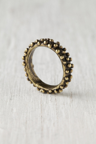 Braille Band Ring
