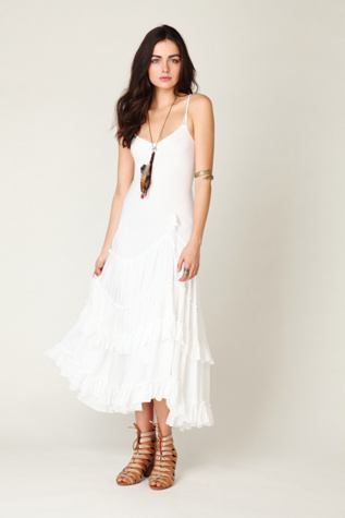 Tracks of My Tiers Maxi Dress