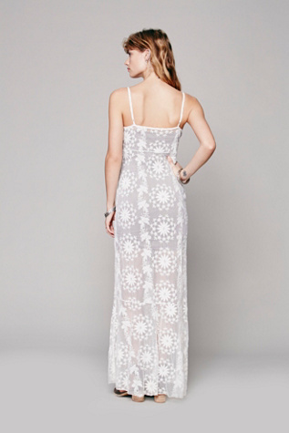Forbidden Garden Mesh Maxi