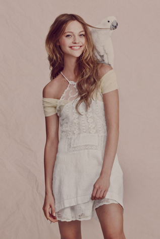 Lovely Lace Halter Tunic