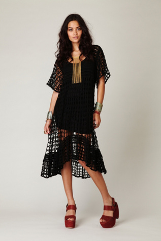 FP New Romantics Crochet Variety Dress