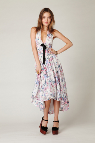 Bohemian Halter Dress