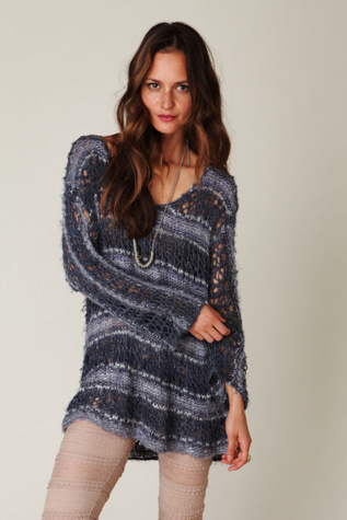 Slouchy Silk Pullover