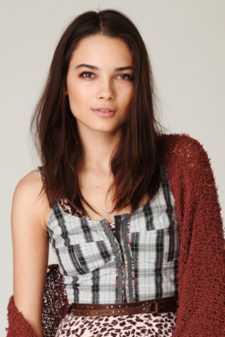 FP ONE Plaid Crop Top