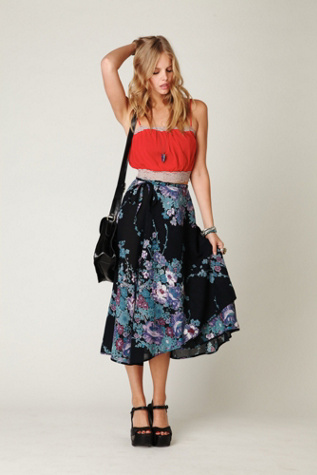 Spin Me Wrap Skirt