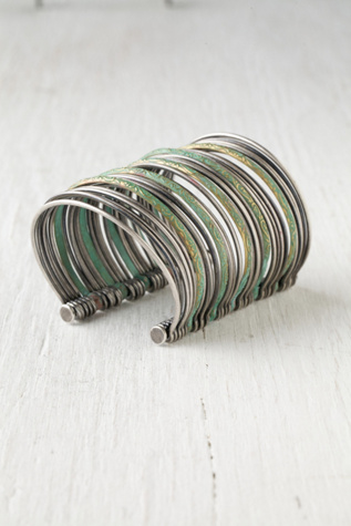 Copper Coil Cuff