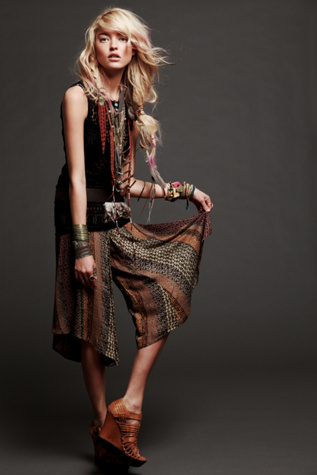 FP Wideleg Printed Gaucho