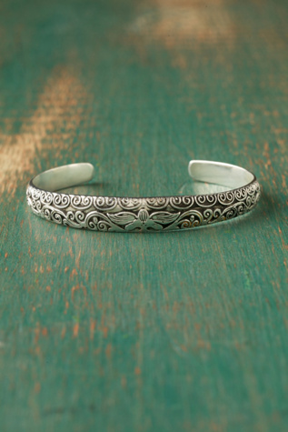Lotus Vine Bangle