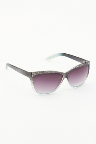 Shimmer Cat Eye Sunglasses
