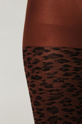 Sheer Leopard Leggings