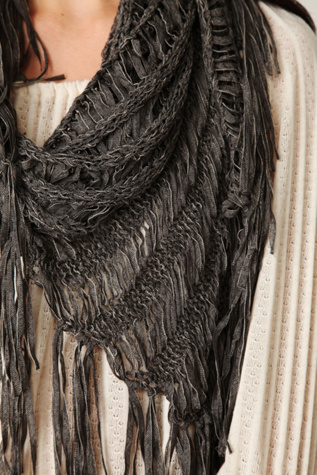 Ladder Ribbon Shawl