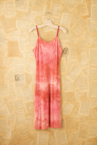 Vintage Hand Dyed 1940s Slip