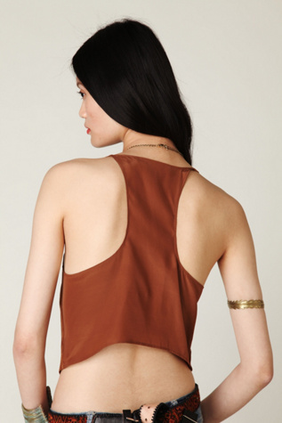 Suede Crop Tank