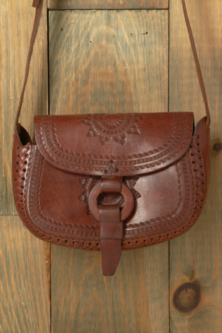 Molokai Tooled Leather Bag