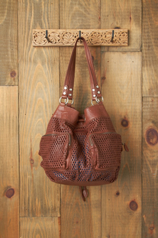 Bravura Leather Perf Bag