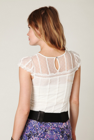 Short Sleeve Mesh Icing Tee