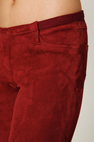 Stretch Suede Leggings