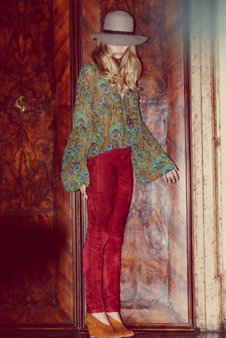 Stretch Suede Leggings