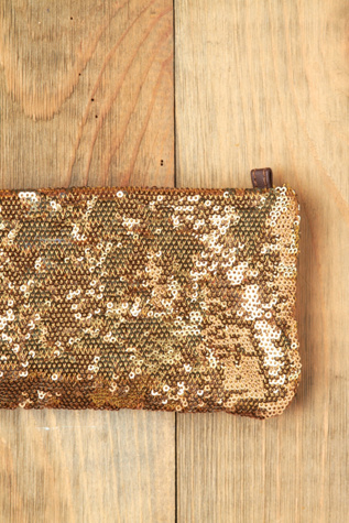 Dodge Shimmer Crossbody Clutch