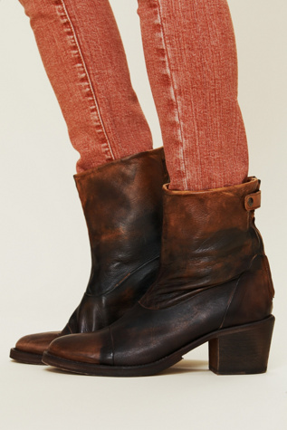 Zipper Ankle Boot