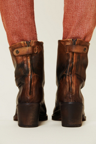 Zipper Ankle Boot