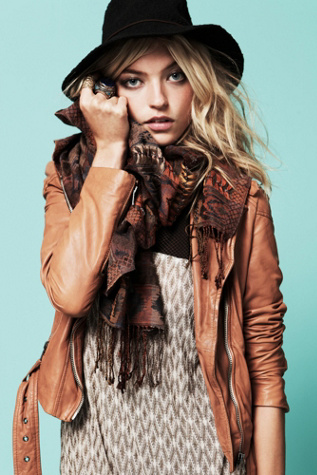 Tan Biker Jacket
