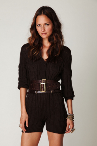 Cable Knit Playsuit