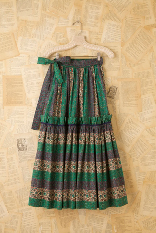 Vintage Yves Saint Laurent Peasant Skirt