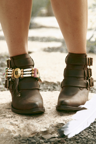 Buckle Back Ankle Boot
