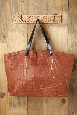 Lexi Patched Tote